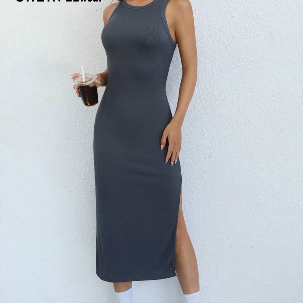 Sleeveless Midi Summer Dress
